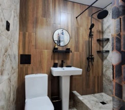 Трёхместный номер Comfort с красивым видом из окна в Шале