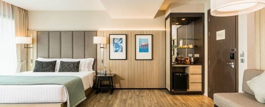 Двухместный номер Deluxe двуспальная кровать в My Beach Resort Phuket