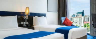 Номер Standard с видом на город в Holiday Inn Express Bangkok Siam, an IHG Hotel