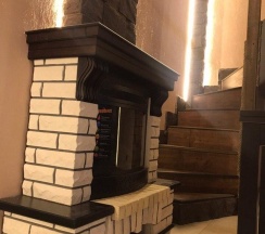 Коттедж стандарт с 1 двуспальной кроватью с камином в Кувшиново сити