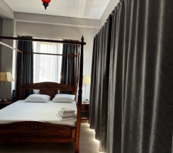 двухкомнатный номер на первом этаже с 3-мя двуспальными кроватями в Ольденбург