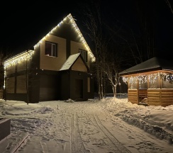 Гостевой дом с баней и чаном в Тайга