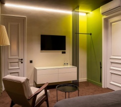 Двухместные апартаменты (двуспальная кровать) в Апартаменты Room Comfort plus Terrace в Nikolaev Building