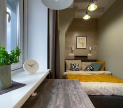 1-комнатные апартаменты эконом в InHome24 (ИнХоум24) на улице Автозаводская 23 строение 120