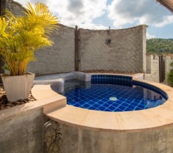 Двухместная вилла с бассейном Junior двуспальная кровать в Отель Panviman Resort Koh Phangan