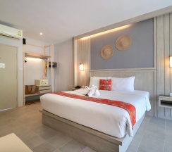 Двухместный семейный номер Deluxe с балконом (двуспальная кровать) в Palm Galleria Resort