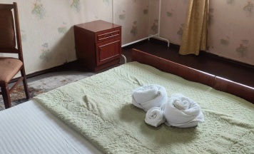 Двухместный номер Standard с красивым видом из окна двуспальная кровать в Частный дом На Адлейба