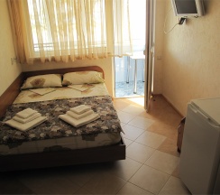 №9 Номер двуспальной кроватью и видом на море в Аркона