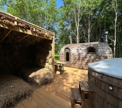Банный комплекс в Opushka house Новожилово
