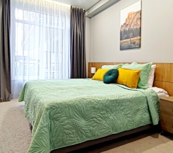 Студия ЛЕС с панорамой на горы. Бассейн. Баня. в Панорама Ачишхо