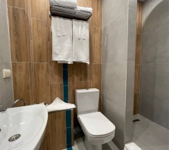 Семейный двухкомнатный номер с джакузи и сауной в Loft Boutique Hotel