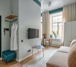 Аппартаменты с кухней в Tuchkov hotel