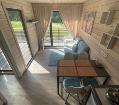 Домик на воде в Ашрам