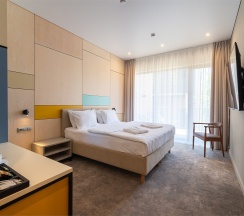 Стандартный номер с террасой с видом на пруд в Заокские поля