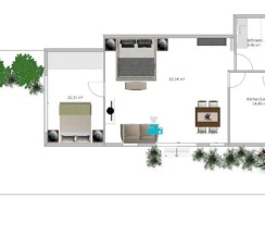 Люкс в Jacaranda House Bed & Breakfast