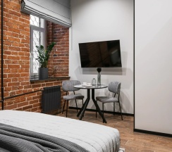 Двухместные апартаменты c 1 комнатой (двуспальная кровать) в GM Apartments