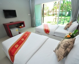 Двухместный номер Deluxe с балконом 2 отдельные кровати в Phi Phi Rimlay Cottage