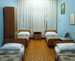 Номер эконом с 4 односпальными кроватями в Smart Hotel KDO Бузулук
