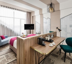 Номер Privilege, с видом на озеро - с двуспальной кроватью в Mercure