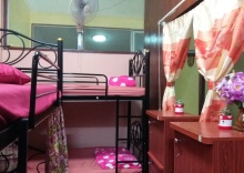 Кровать в общем номере в Lucky House Phra Sing Chiangmai - Hostel