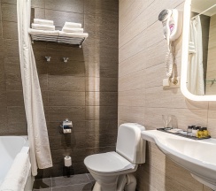 Стандарт двухместный с двуспальной кроватью в Kravt Sadovaya Hotel
