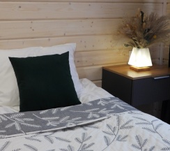 Двухместный коттедж двуспальная кровать в Хутор Пукинниеми