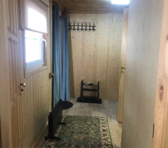 Двухместный домик 2 отдельные кровати в Arkhyz family lodge