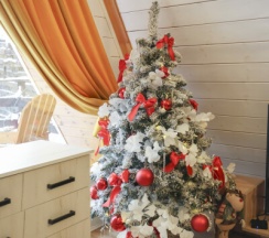 Aframe Luxe White | Банный чан на территории в Берёзовая роща