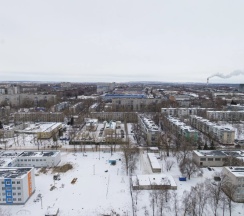 Двухместная студия с балконом (двуспальная кровать) в Квартира на Набережной Реки Грейдж