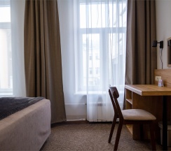 Комфорт, двухместный номер с 1 кроватью или 2 кроватями, вид на реку в Gesten hotel