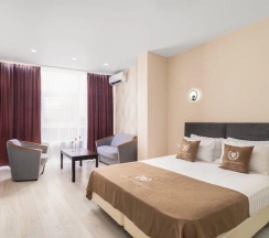 2-комнатные апартаменты стандарт в Family Apartments (Фэмили Апартментс) на улице Героев-Разведчиков 12/1 корпус 1