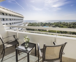 Двухместный номер Deluxe с видом на море 2 отдельные кровати в Concorde De Luxe Resort - Prive Ultra All Inclusive