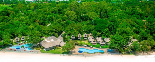 Двухместный люкс двуспальная кровать в Sunset Park Resort and Spa