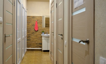 1 номер Двухместный с одной двуспальной кроватью без окна в Red apple