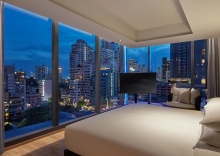 Четырёхместный номер Standard двуспальная кровать в Hyatt Regency Bangkok Sukhumvit