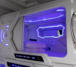 Кровать в 1-местном общем мужском номере в White Place