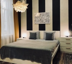 Двухместный люкс Premium с видом на город (двуспальная кровать) в Loft