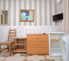 Одноместный номер с общей ванной комнатой в LeoHotels Знаменская