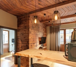 Апартаменты с барной стойкой в Chalet Terrazza