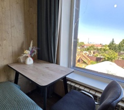 Комната стандарт с 1 двуспальной кроватью в ЭтноДом Тюрк