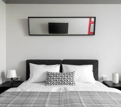 Апартаменты Стандартные двуспальная кровать в Апарт-отель Nordy Homes Minsk