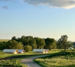 Шатер с террасой малый в Соты&Варенье