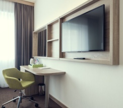 Двухместный номер Standard с красивым видом из окна 2 отдельные кровати в Wyndham Garden Astana