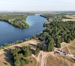Большая дача с террасой в Синий Яр