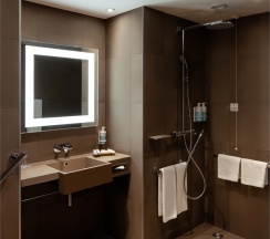 Номер Люкс для маломобильных - с двуспальной кроватью в Novotel Москва Киевская