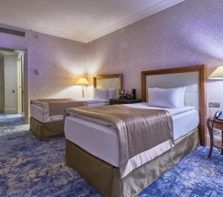 Двухместный номер Deluxe с видом на город 2 отдельные кровати в Rixos President Astana