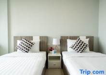 Двухместная студия 2 отдельные кровати в ONPA Hotel & Residence Bangsaen