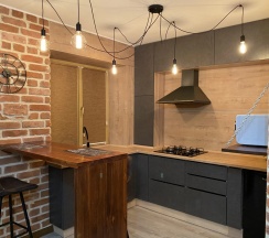 Четырёхместные апартаменты c 1 комнатой в Apart Den City Center Apartments