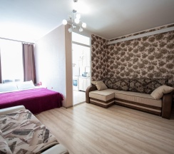 1-комнатные апартаменты стандарт в Smile Apartments (Смайл Апартментс) на улице Жмайлова 4Г