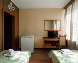 эконом с двумя односпальными кроватями в Юность